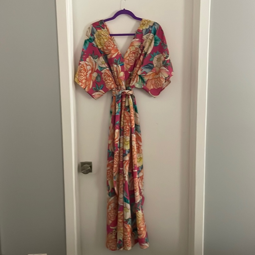 Farm rio kimono jumpsuit